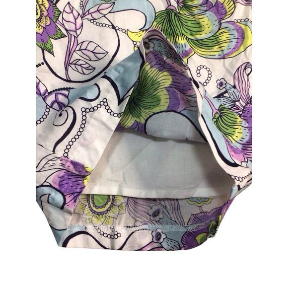 Janie & Jack Paisley Wide Leg Jumpsuit Lined Pockets Girls Size 4 - Picture 3 of 8